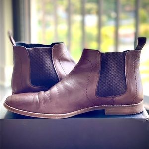 BEN SHERMAN GASTON MENS CHELSEA BOOTS